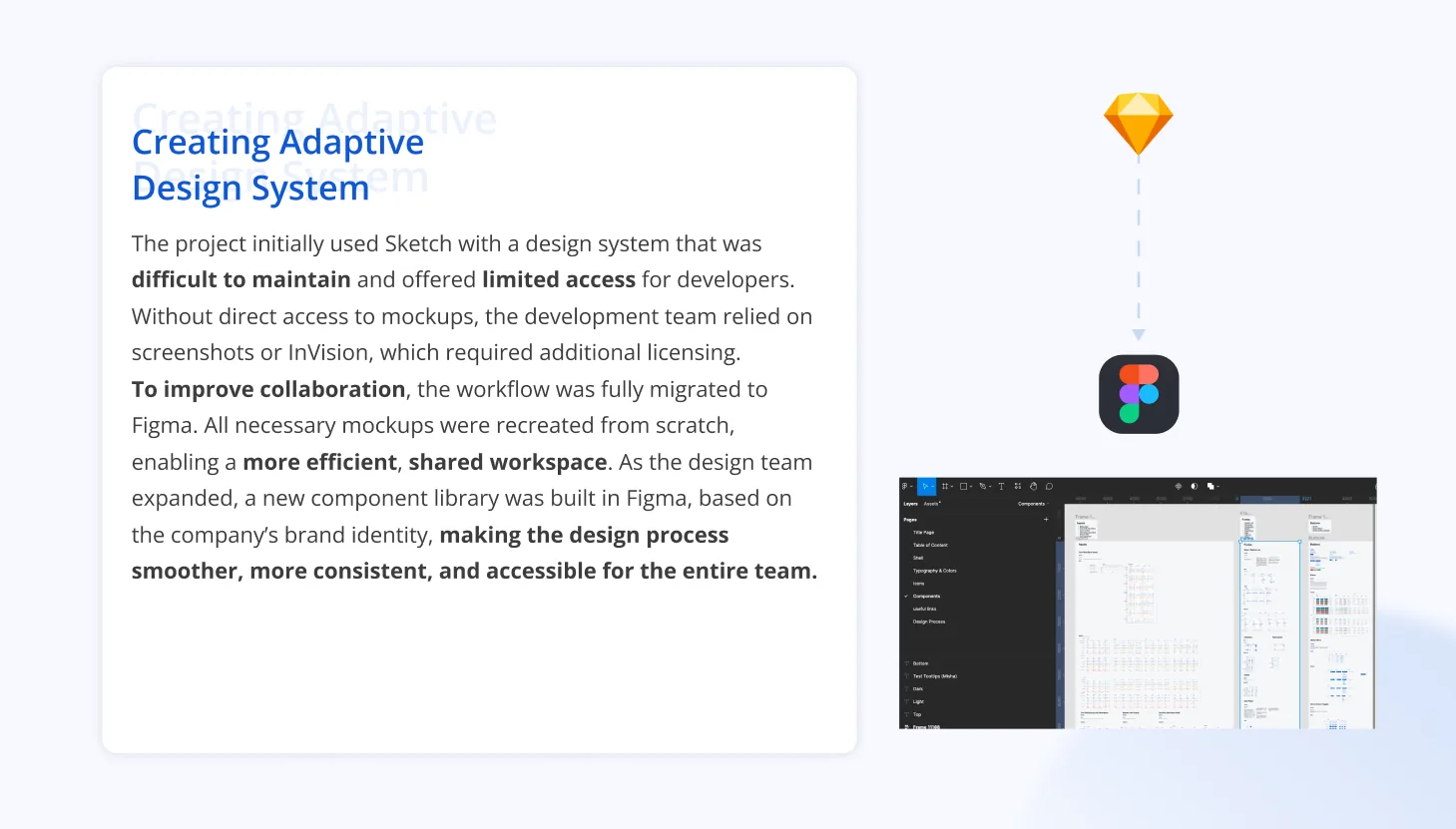 Design system migration from Sketch to Figma